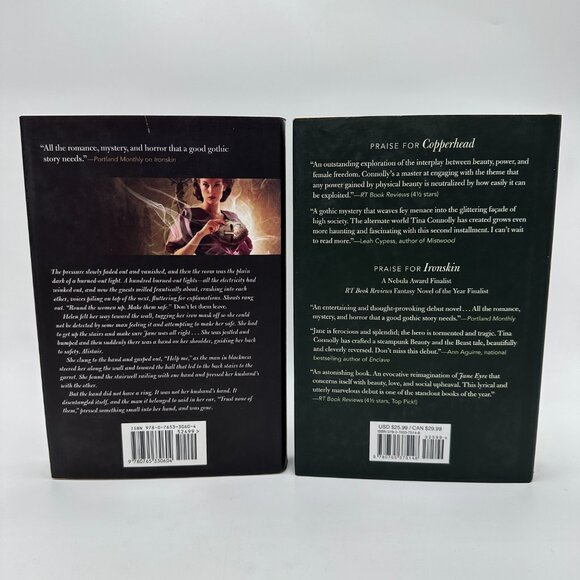 Copperhead and Silverblind by Tina Connolly / Hardcover / Ironskin Books 2 & 3 - Picture 2 of 12